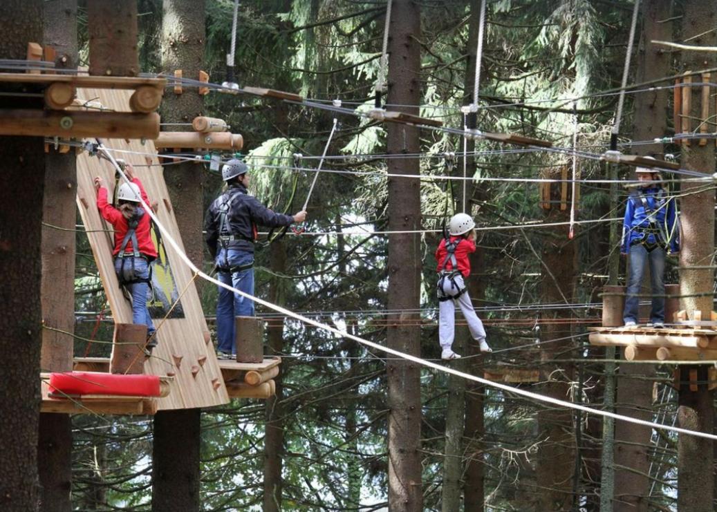 Ferienwohnung Mit Extra Schlafzimmer Und Blick In Den Bayrischen Wald Oberhalb Von Sankt Engelmar Sankt Englmar Exteriör bild