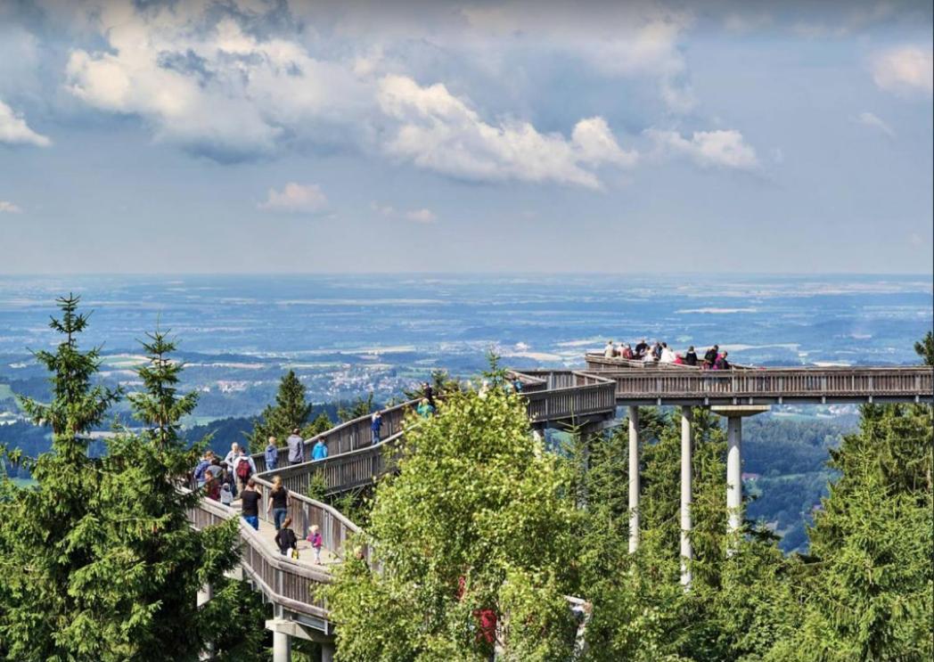 Ferienwohnung Mit Extra Schlafzimmer Und Blick In Den Bayrischen Wald Oberhalb Von Sankt Engelmar Sankt Englmar Exteriör bild